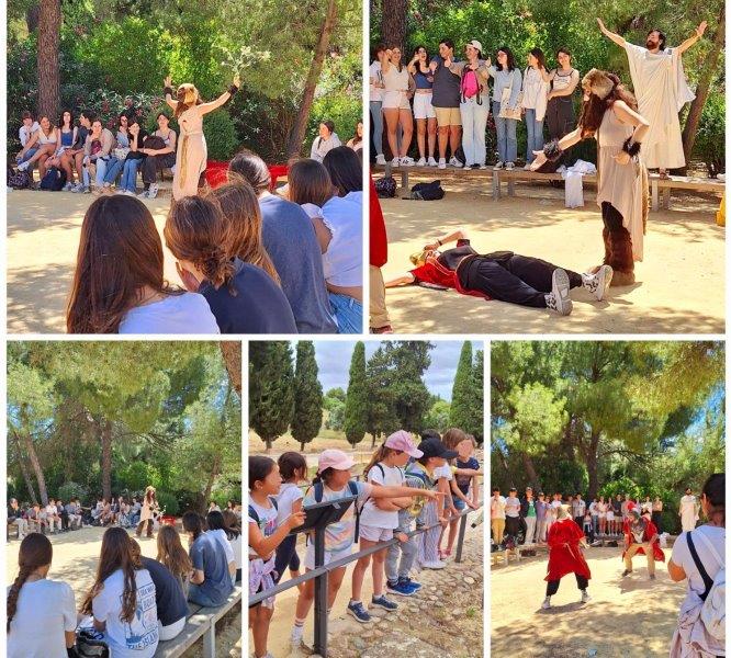 Itálica educational school tour near Seville