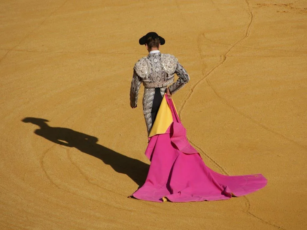 Toreo class for amateurs in Seville