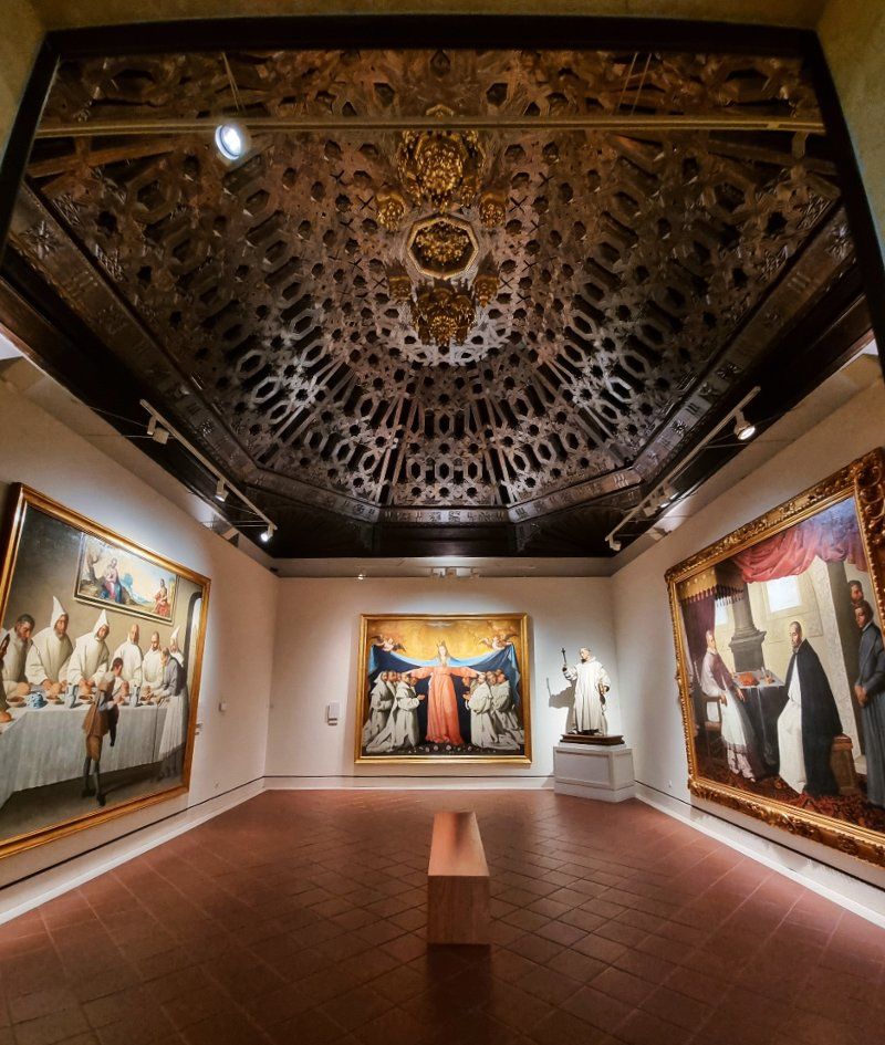 Zurbarán in the Museum of Fine Arts of Seville