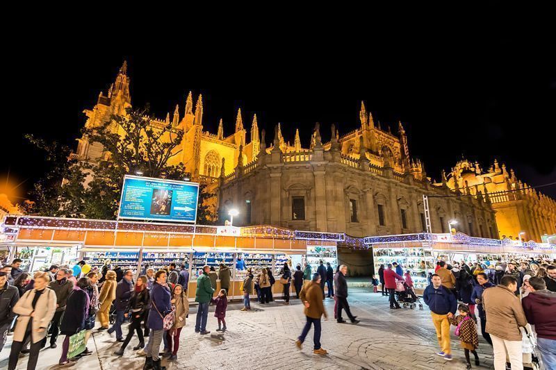 Seville Christmas lights